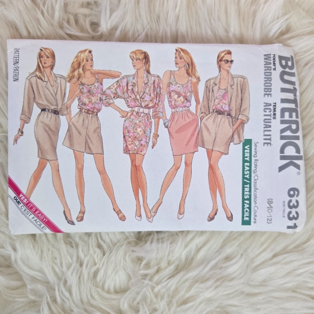 Butterick Vintage 6331 Very Easy Sewing Pattern